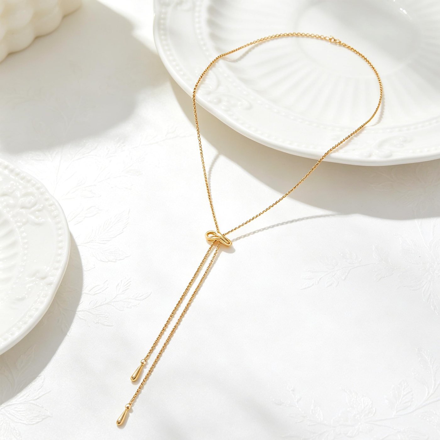 YUJIE Bar Lariat, Bar Motif, view 5