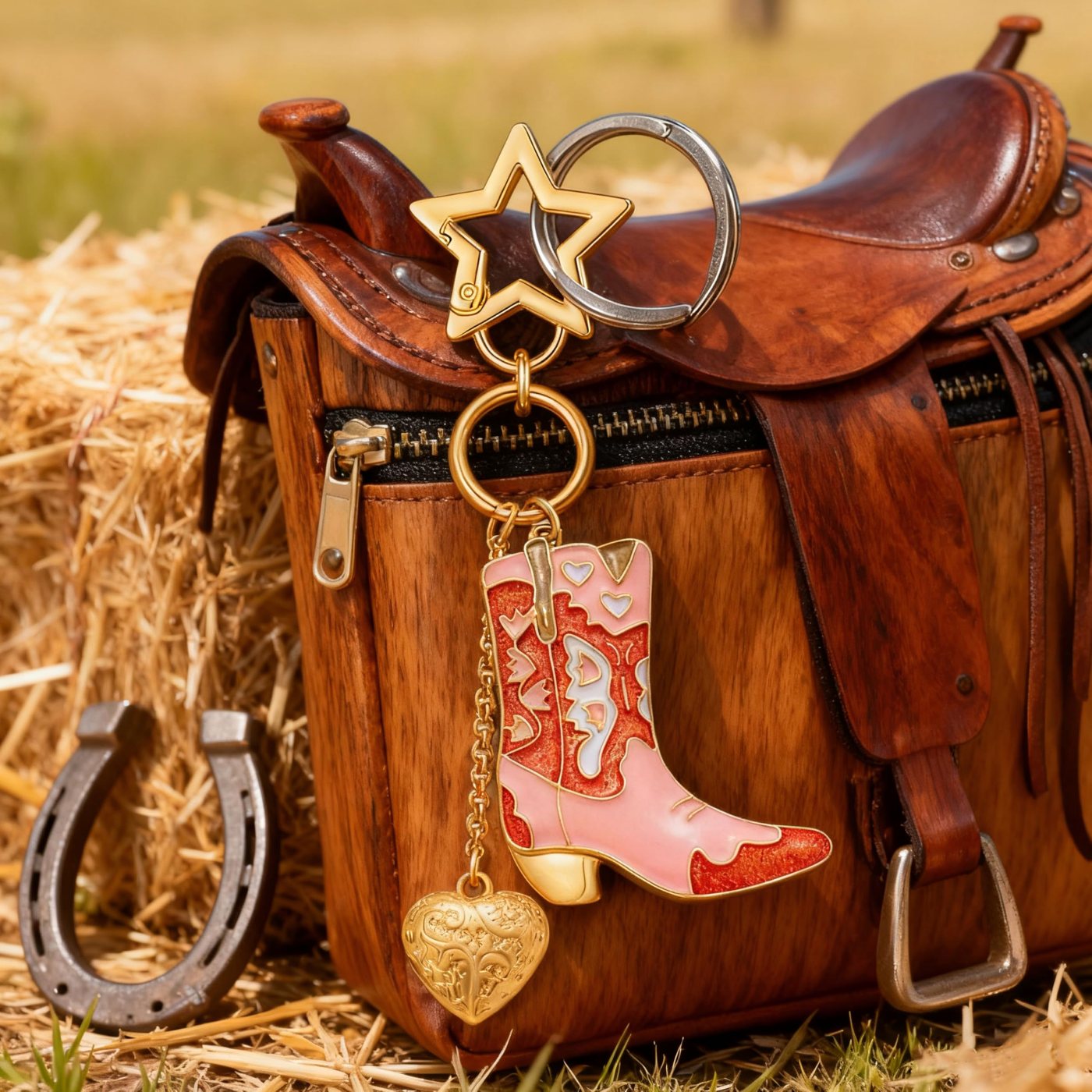 YUJIE Boot Bag Charm, second view
