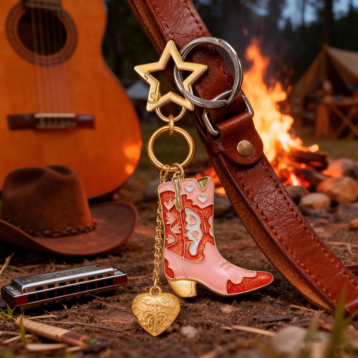 YUJIE Boot Bag Charm, view 4