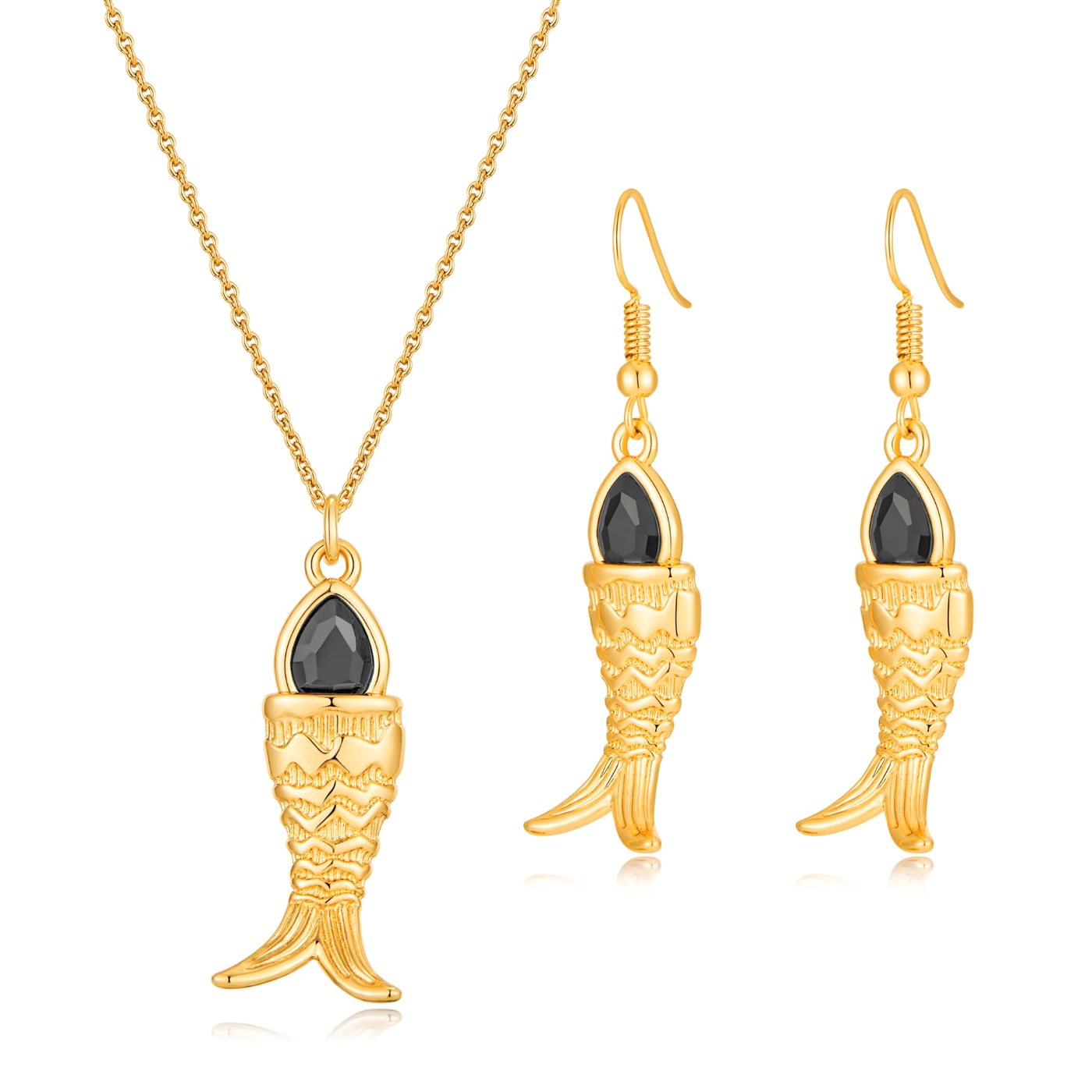 YUJIE Fish Earrings, color