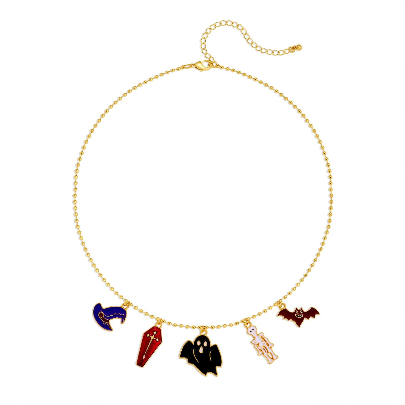 YUJIE Halloween Charm Necklace, color
