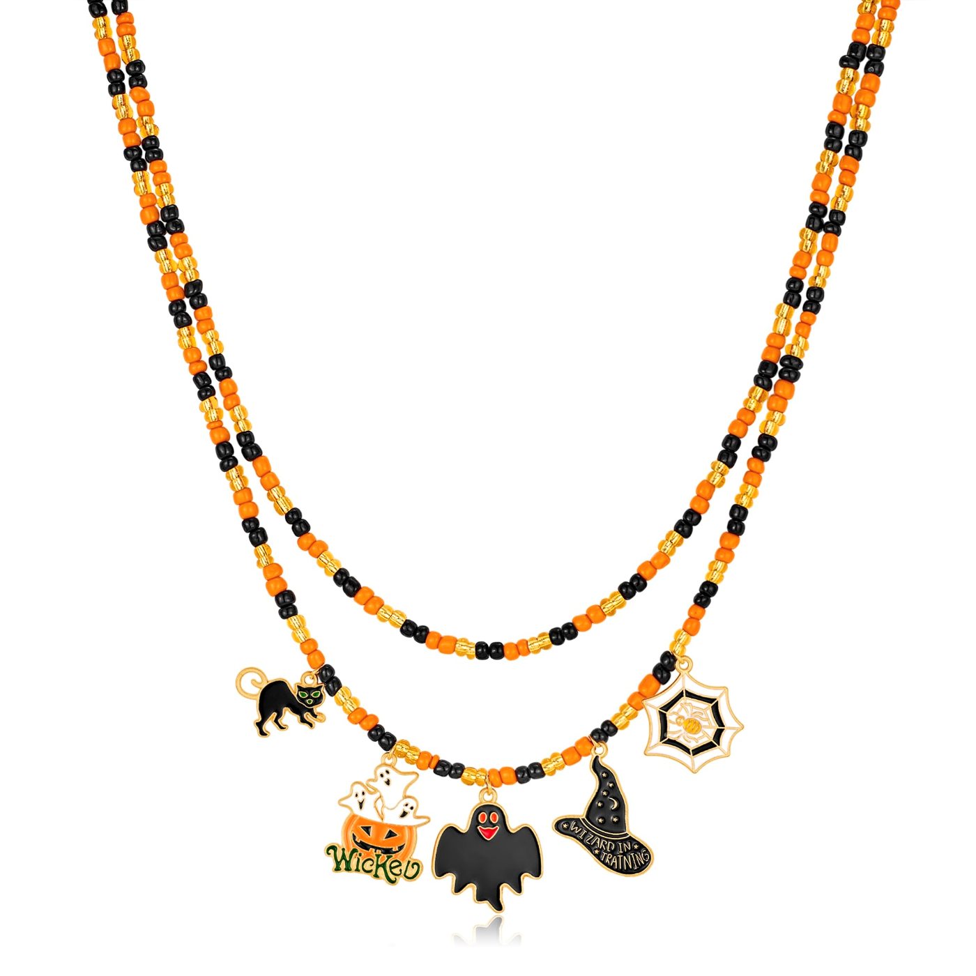 YUJIE Halloween Necklace, color