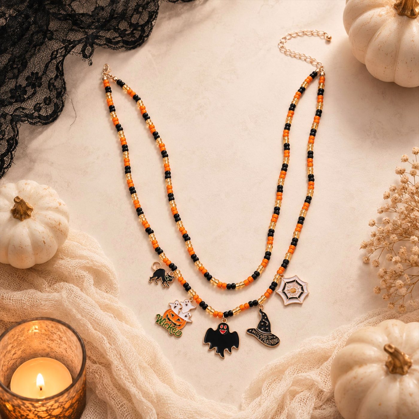 YUJIE Halloween Necklace, view 5