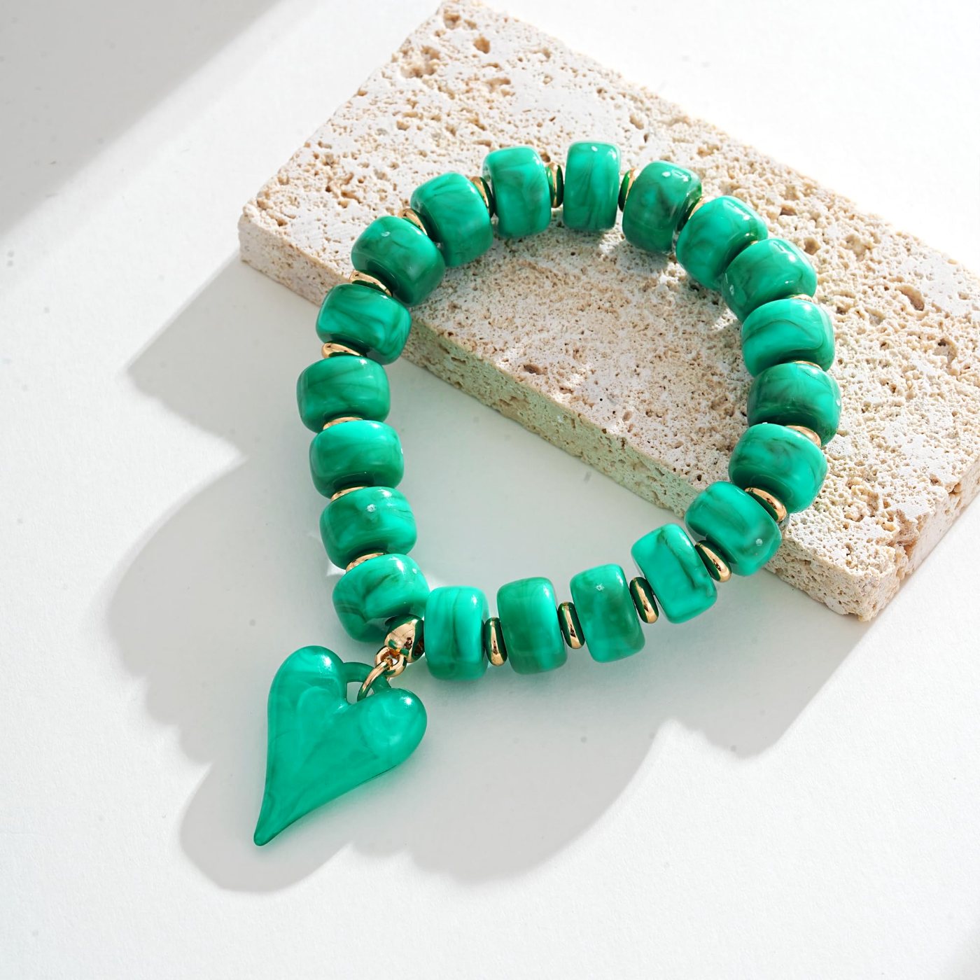 YUJIE Heart Bracelet, view 5