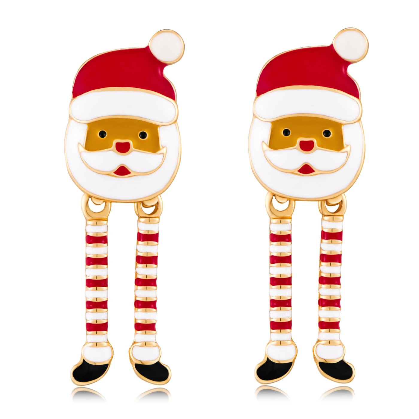 YUJIE Santa Claus Drop Earrings, color