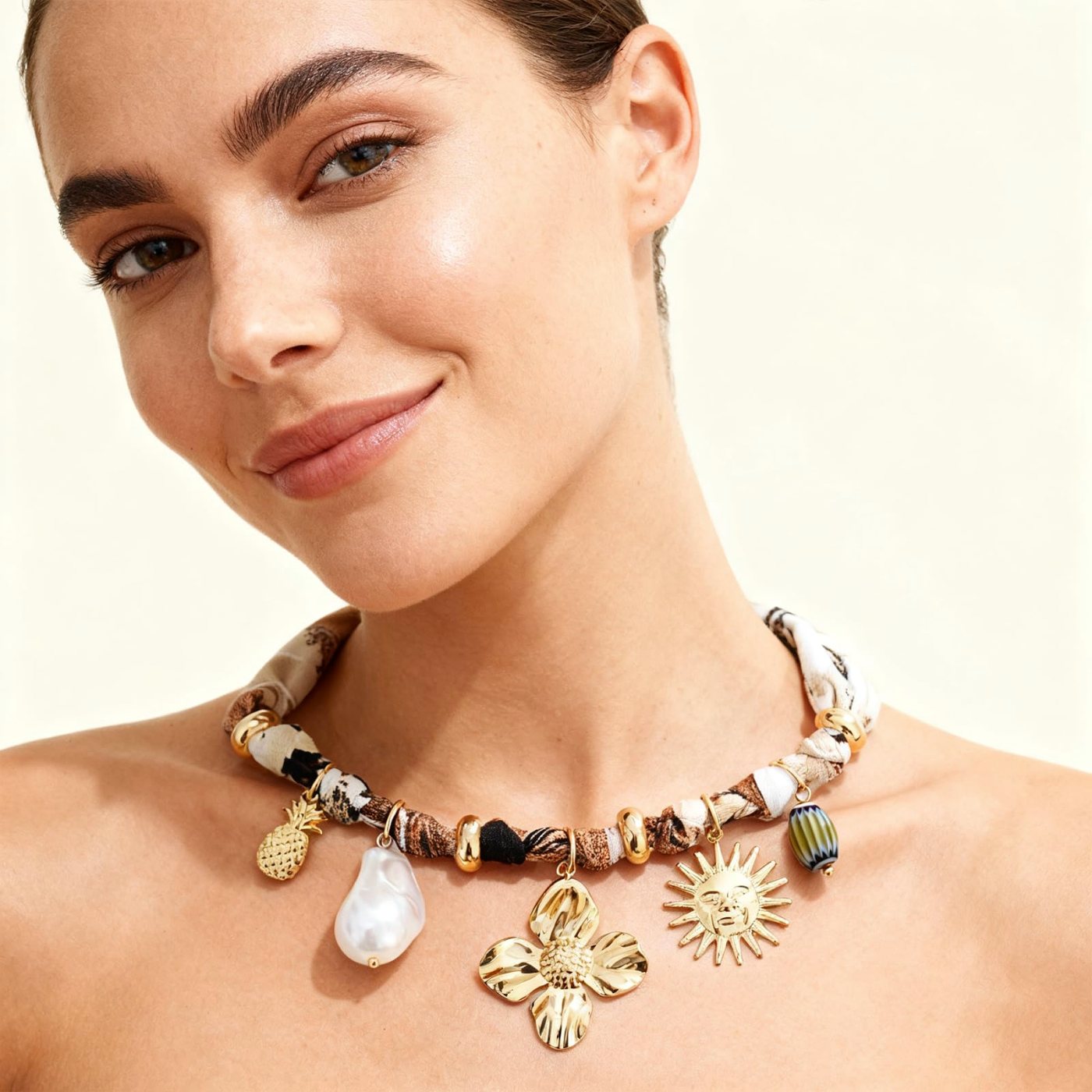 YUJIE Scarf Choker, view 4