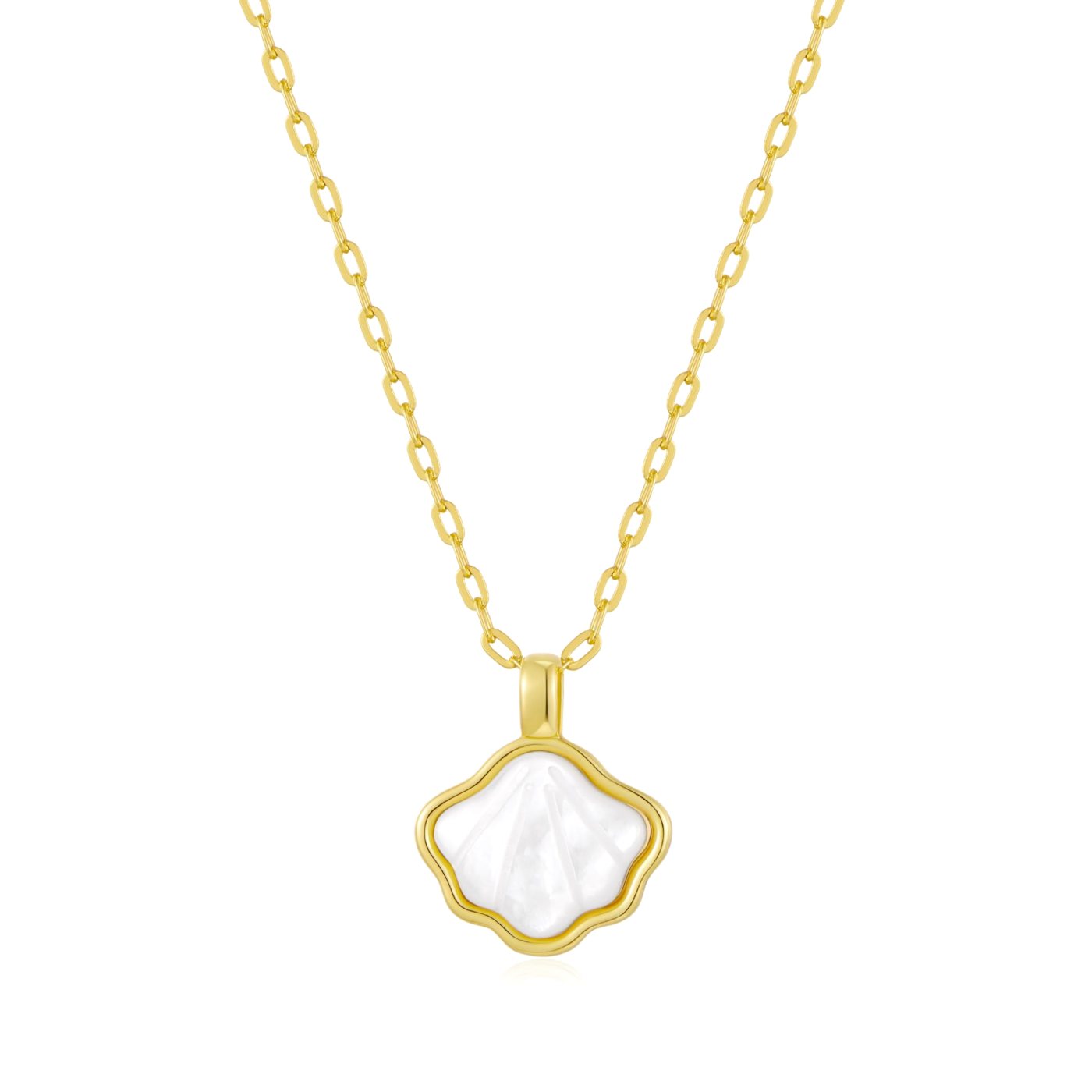 YUJIE Shell Pendant Necklace, color