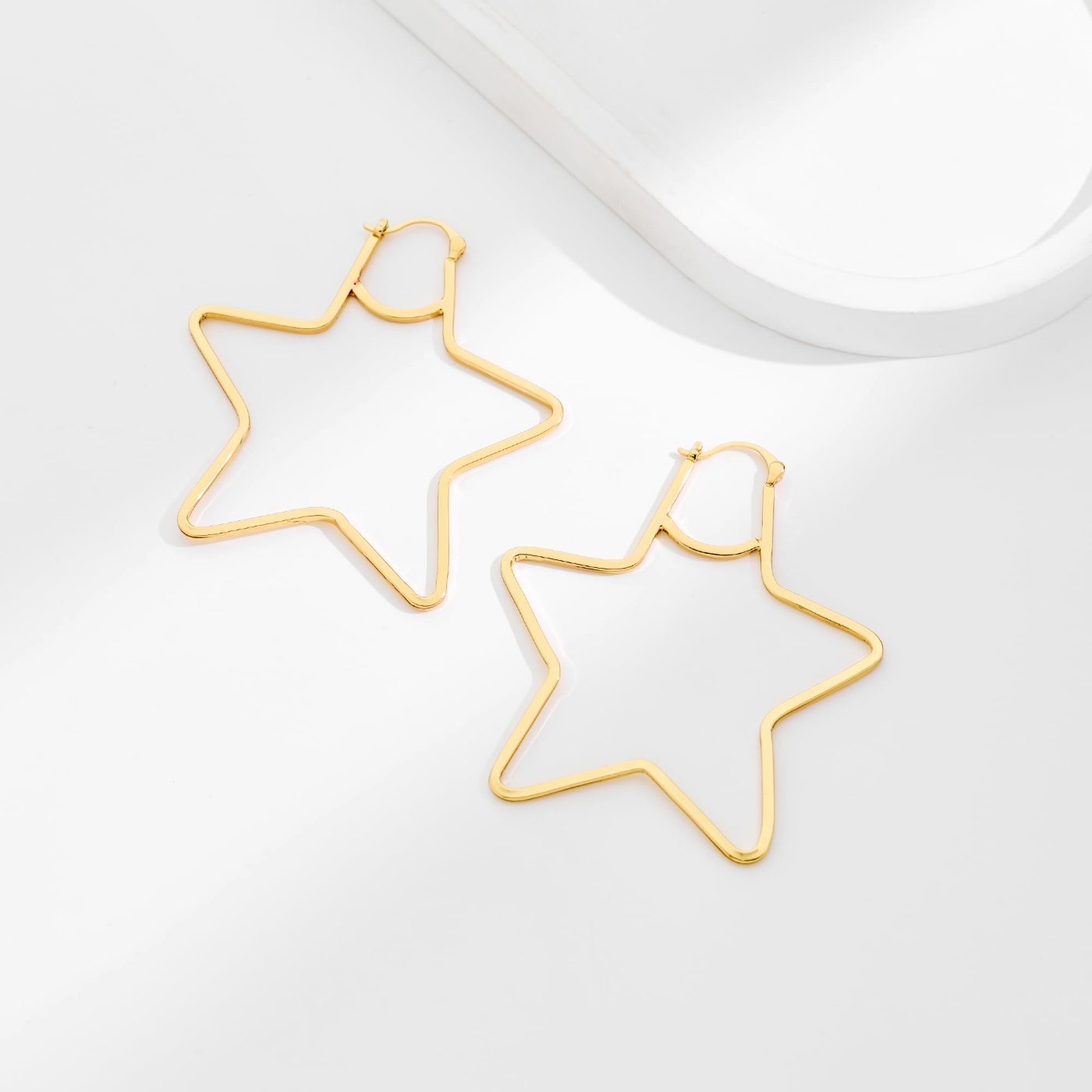 YUJIE Star Hoops, view 6